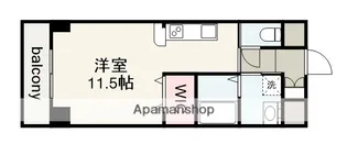 CASONE ASSO(カゾーネアッソ)【2階】の間取り