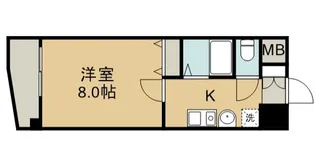 ヒルズ新栄【3階】の間取り
