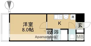 ヒルズ新栄【6階】の間取り