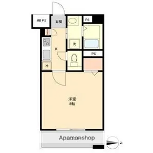 willDo金山正木【8階】の間取り