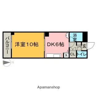 音羽壱番館金山【5階】の間取り