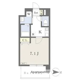 アルバ大須【9階】の間取り
