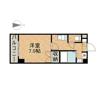 セントラルウイング【2階】の間取り