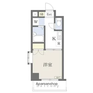 SPACE DUKE【3階】の間取り