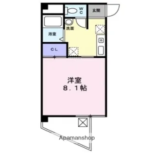 HYマンション【2階】の間取り