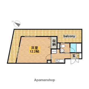 エスポアール光洋【9階】の間取り