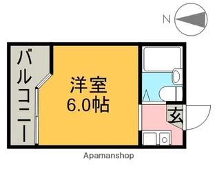 プレスイン一番町【7階】の間取り