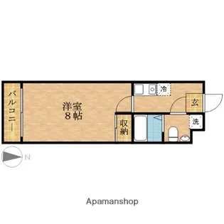 T−SQUARE【1階】の間取り