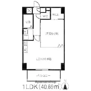 ロア金山【5階】の間取り