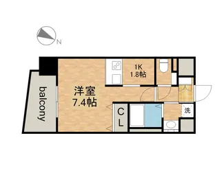 プレサンス新栄リミックス【10階】の間取り