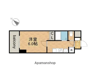 プレサンス新栄リミックス【11階】の間取り