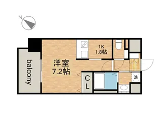 プレサンス新栄リミックス【0904号室】の間取り