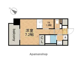 プレサンス新栄リミックス【12階】の間取り