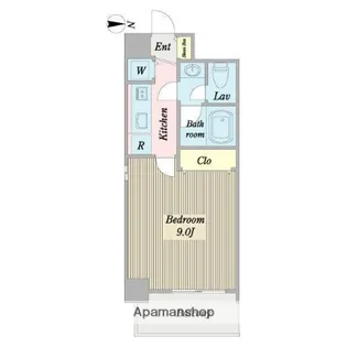 プロシード新栄【11階】の間取り