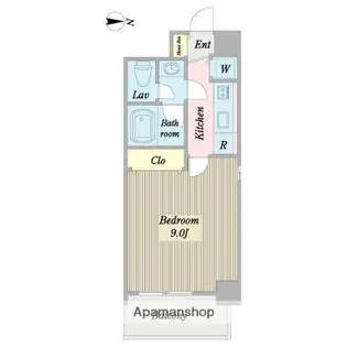 プロシード新栄【3階】の間取り