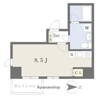 M’Sマンション【11階】の間取り