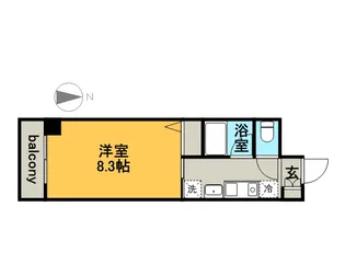 une semaine【5階】の間取り