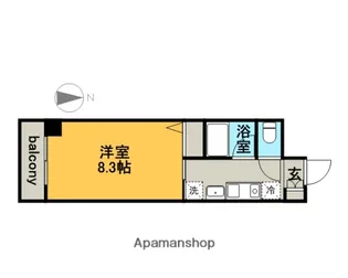 une semaine【3階】の間取り