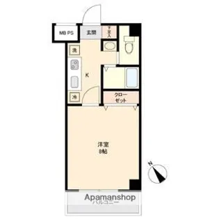 WILLDO日比野【4階】の間取り