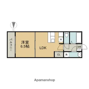 サン・ミズホビル【6階】の間取り