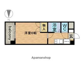 セントラルハイツカシノ【4階】の間取り