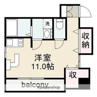 金山MICビル【7階】の間取り