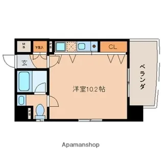 リヴシティ大須【3階】の間取り