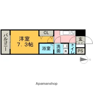 PROPRE【2階】の間取り
