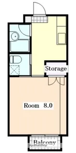 メゾン ラ・テール【1階】の間取り