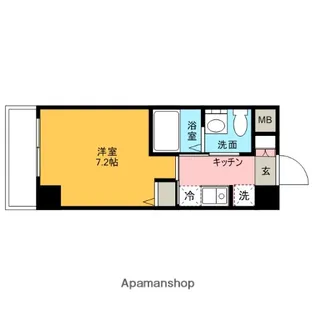 ヴァンデュール名古屋御器所【10階】の間取り