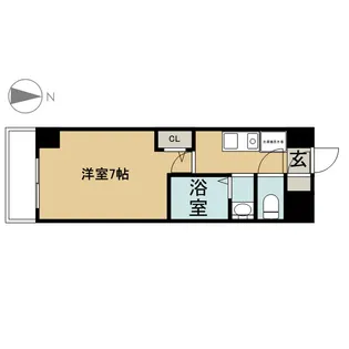 アセーラ新栄【5階】の間取り