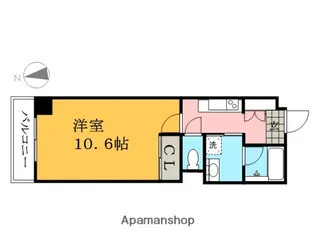 レジデンス上前津スクエア【3階】の間取り