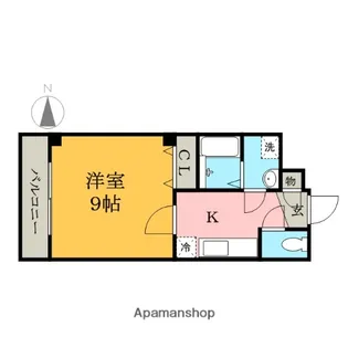 愛知県名古屋市熱田区古新町1丁目【マンション】の間取り