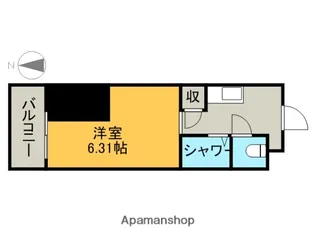 N.S.ZEAL東別院中駒ビル【7階】の間取り