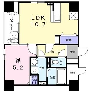 リフレスタ吹上【2階】の間取り