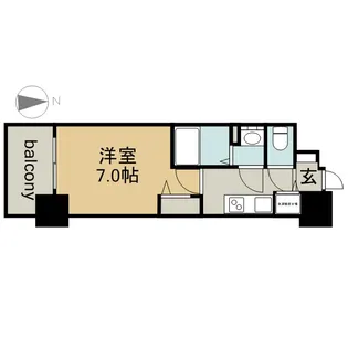 プレサンス栄ブリオ【0502号室】の間取り