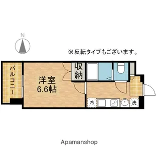 パルティール御器所【5階】の間取り
