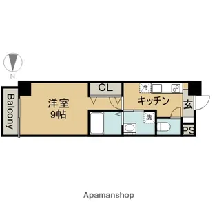 リシュドール鶴舞公園【3階】の間取り