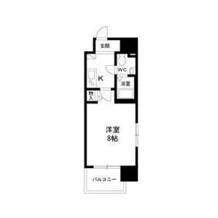 エコロジー鶴舞レジデンス【9階】の間取り