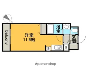 YZ KIMABULI【2階】の間取り