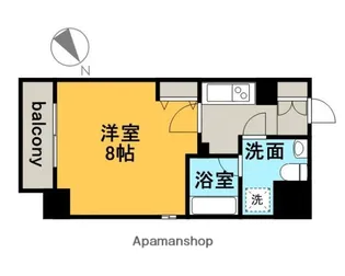 アクアヒルズ【6階】の間取り