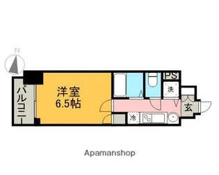 ライジングコート瑞穂通【5階】の間取り