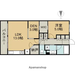 ローレルアイ上前津【14階】の間取り