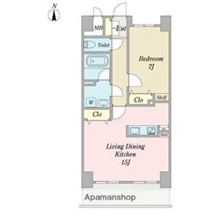 エレンシア千代田(HERENCIA千代田)【10階】の間取り