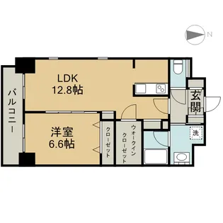 Herencia千代田【2階】の間取り