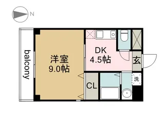 ファーリーヒルズ【6階】の間取り
