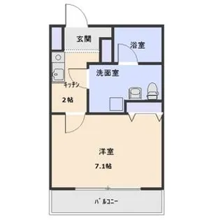AMBER HOUSE JINGU (アムバーハウス ジングウ)【7階】の間取り