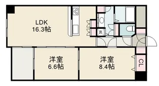グランデージ泉【5階】の間取り