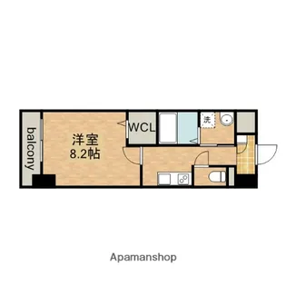 アロハパレス【6階】の間取り