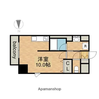 プロシード大須【11階】の間取り